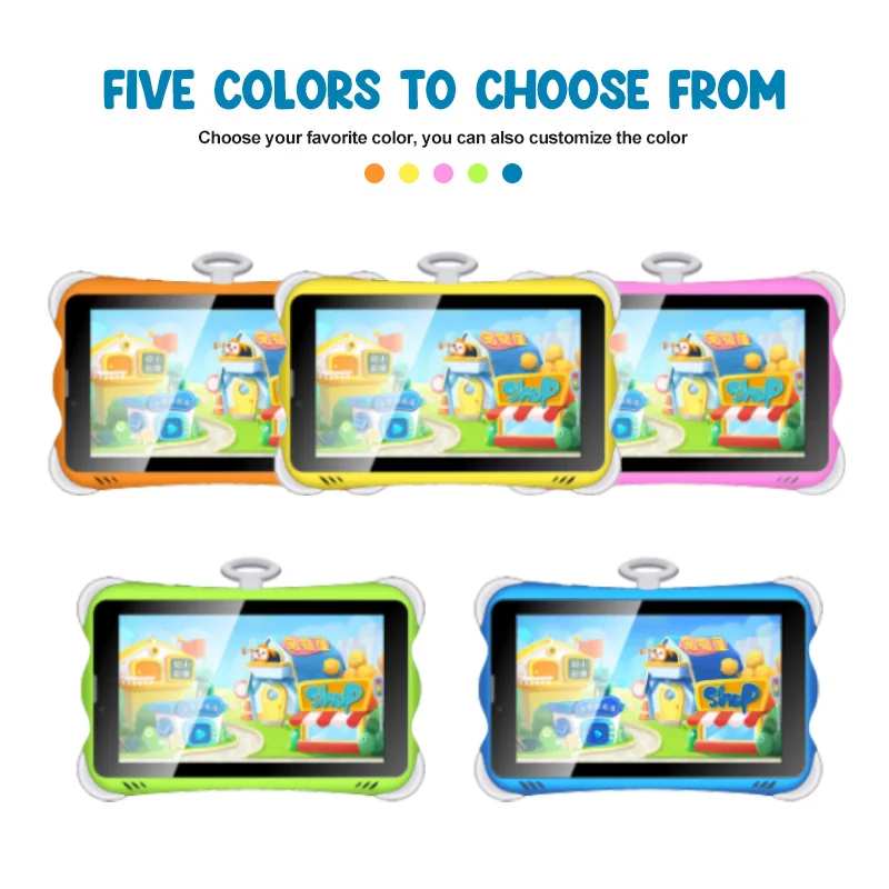 Wintouch 7 inch educational kids tablet, tablette educative pour enfants interactive children android tablet manufacturers