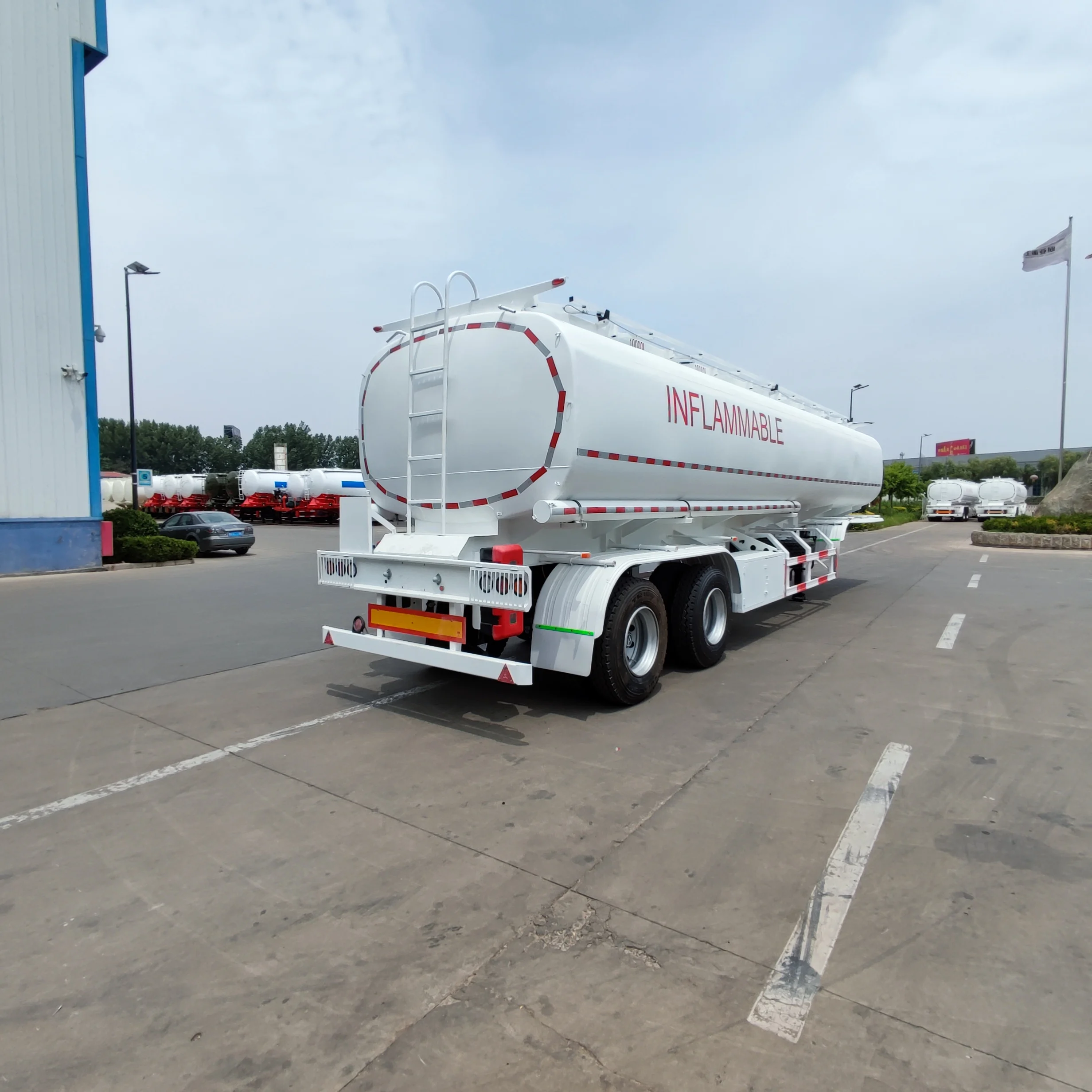 DERUN Автомобиль Главная 3/4 оси 50 м3 60 50000L 60000L масло/водяной бак/Топливный Танкер полуприцеп для продажи
