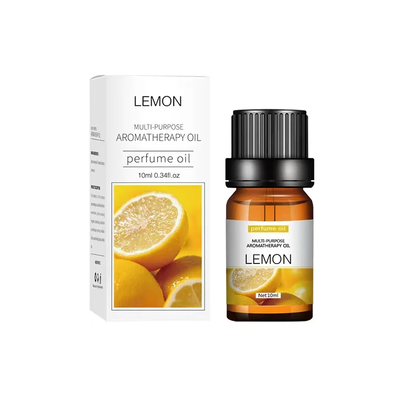 10ml  Essential Oil Lemon Rose Humidifier Essential oils Pure Natural Diffusive Aromatherapy Lavender Air Freshening Oil