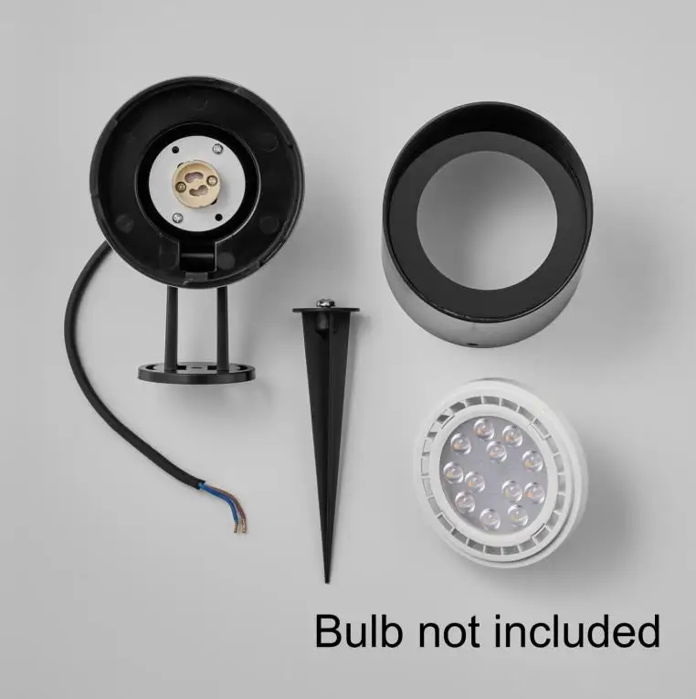 S1249 outdoor lights garden spot light PC material waterproof ip65 lawn lamp exterior garden led spike light