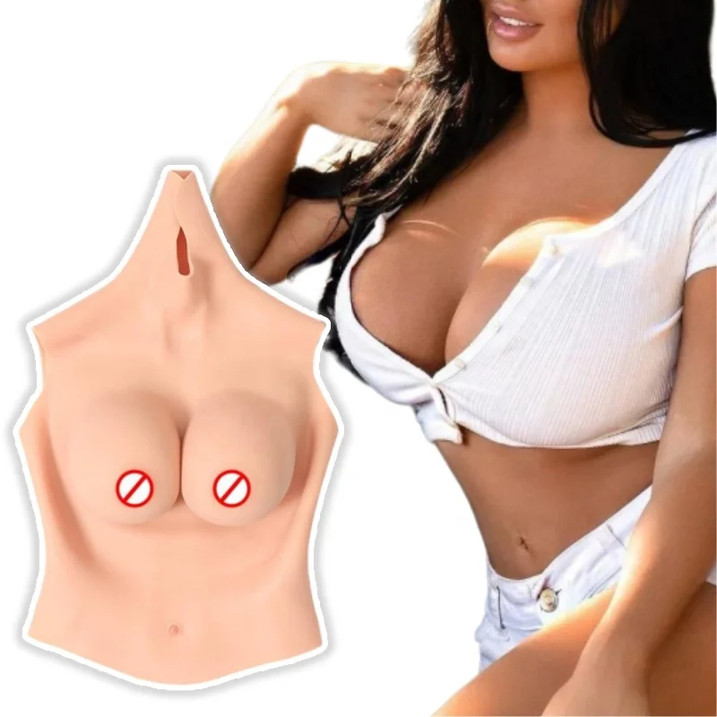 B-G Cup Crossdresser Underwear Silicone Filler Silicone Breast Forms Realistic Bra Fake Boobs Reusable Bum for men to women