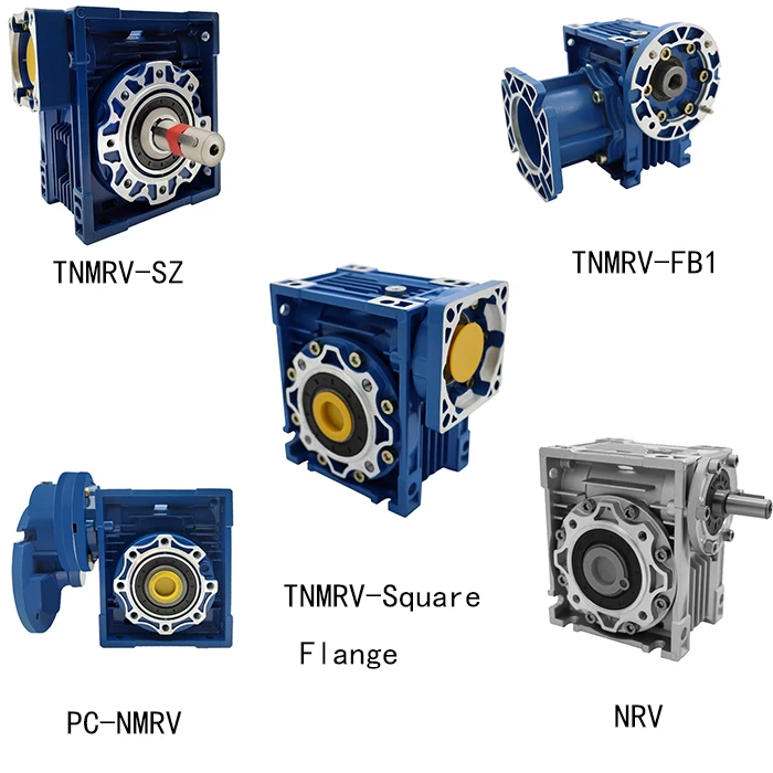 Factory Direct Sales  RV Series  Worm Gear Box Nrv Worm Gearbox With Input Shaft