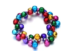 Christmas Party Jingle Bell Bracelet Christmas Bell Bracelet For Kids Jewelry Christmas Gifts