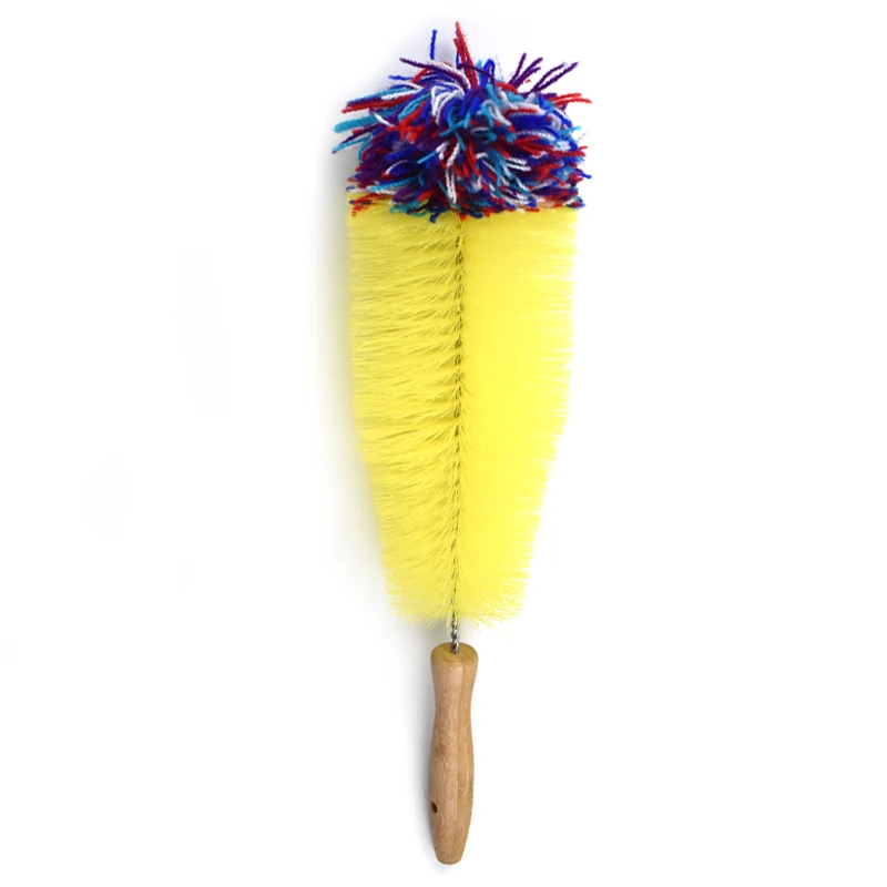 Soda glass bottle brush scratch free cleaning easy to enter the bottle mouth bubble bottle brush multifunctional