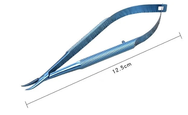 12.5cm Titanium Alloy Micro needle holder medical supplies