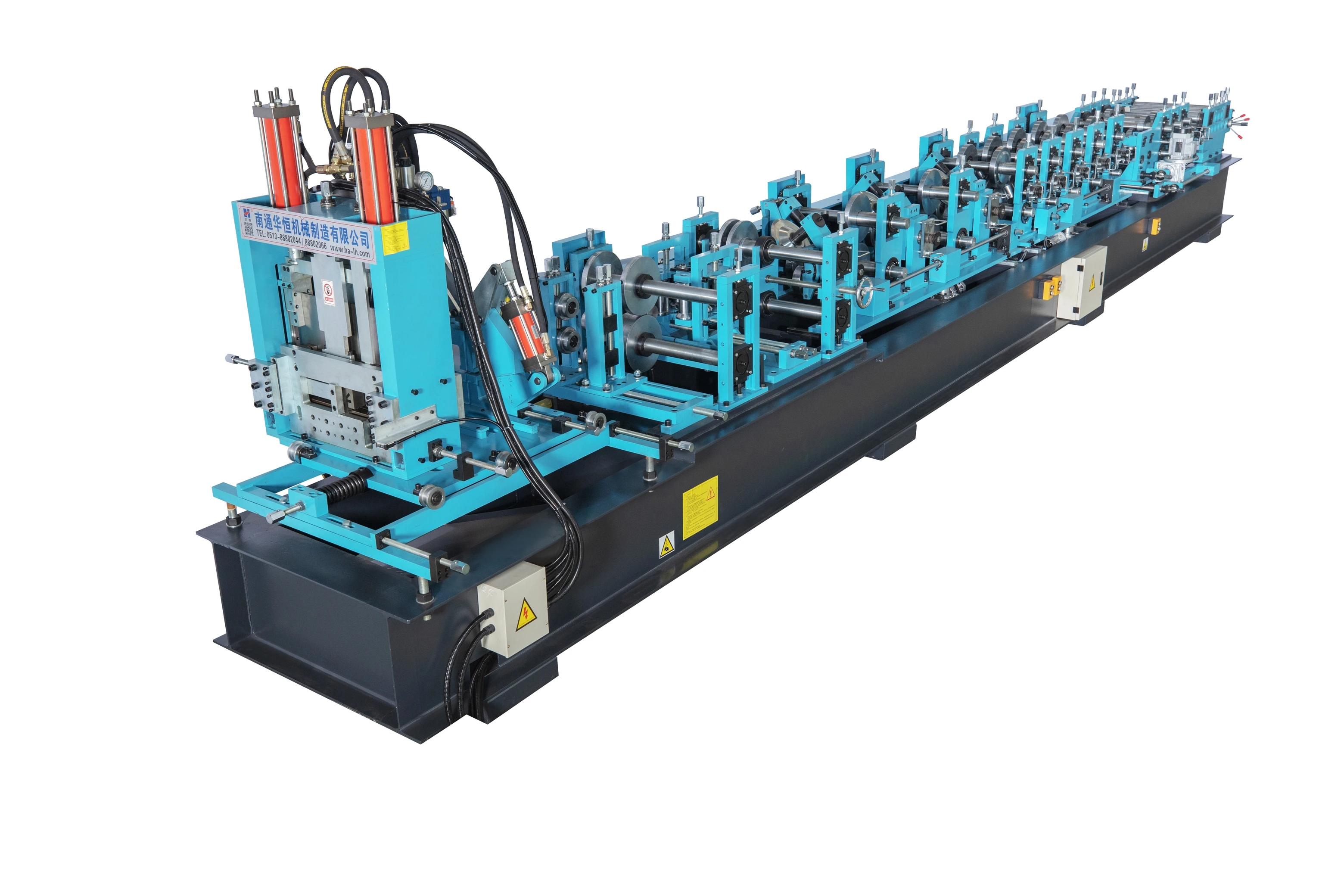 Prefab house building materials full automatic changeable CZ purlin machine in steel frame cheap price for hot sale