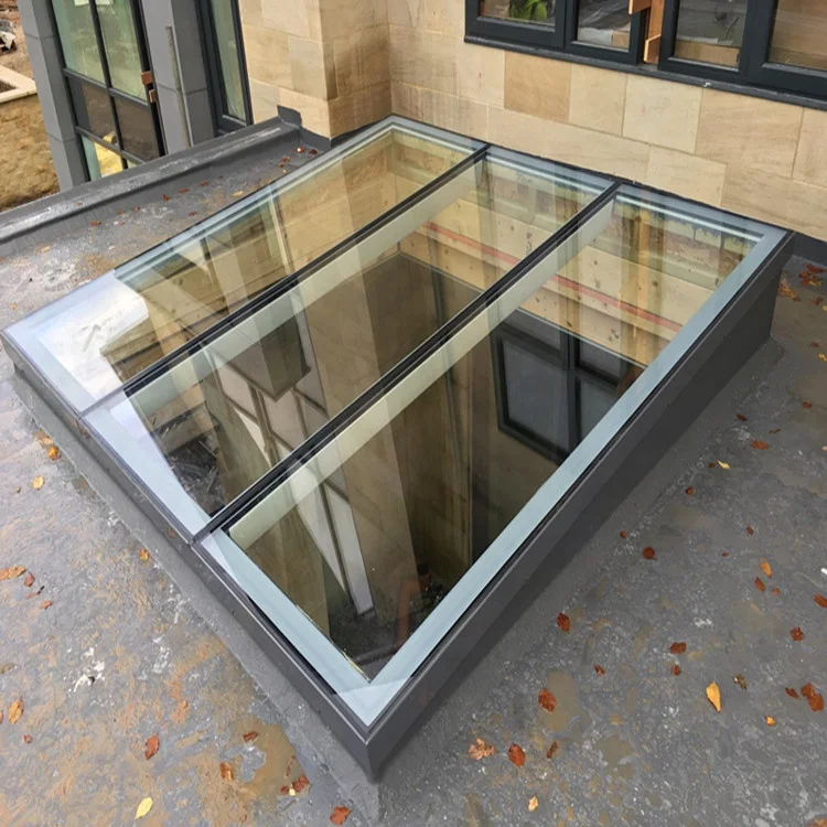 6+12A+6 Tempered Insulated Glass Panels Price For Building Skylight Roof
