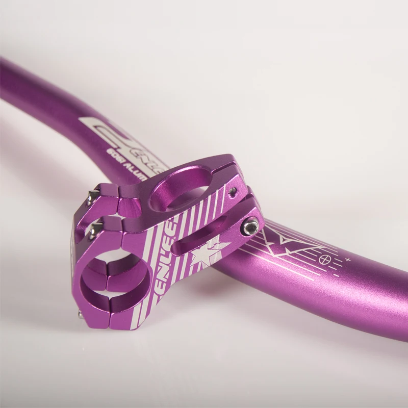 ENLEE 31.8mm Aluminium Alloy Bicycle Stem High-strength CNC Machined Bike Stem MTB Mountain Road Handlebar Stem