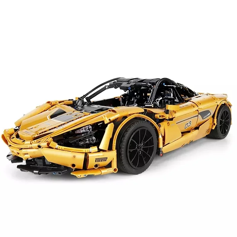 Форма King 13145 статическая версия 720S 1:8 супер скоростной гоночный автомобиль сборка Moc Строительные кирпичи для подарка на день рождения