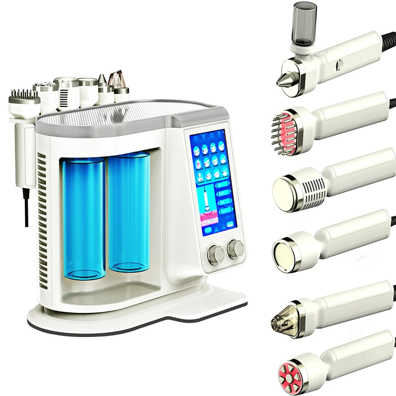 Portable Hydro Machine Water Dermabrasion H2O2 7 in 1 Hydrodermabrasion Facial Cleansing Machine