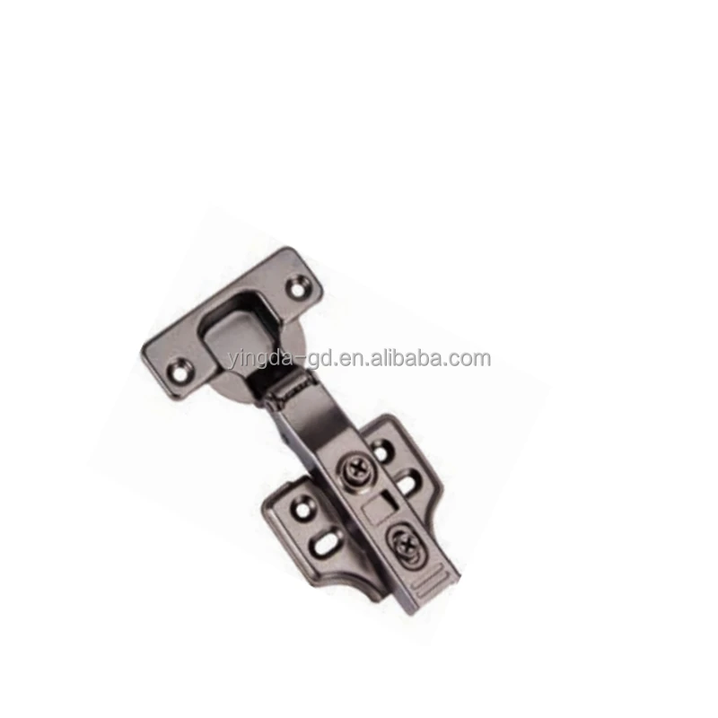 Good Quality Metal Rebound Buffer Integrated Hinge Iron Soft Closing Cabinet Door Hinge