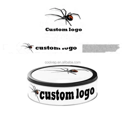 100ml self seal tin can ring pull hand press seal metal tuna pressitin can 3.5g smell proof container Customized stickers