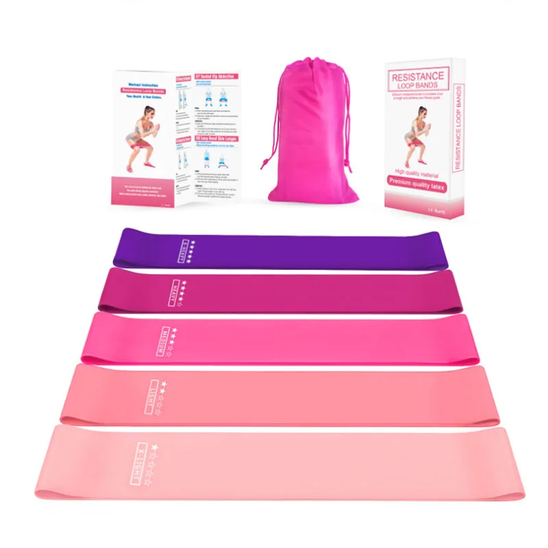 Private Label Latex Waist Trainer Long Resistance Band Postpartum Belt Slimming Belly Fat Burner Booty Bands Bandas Resistencia