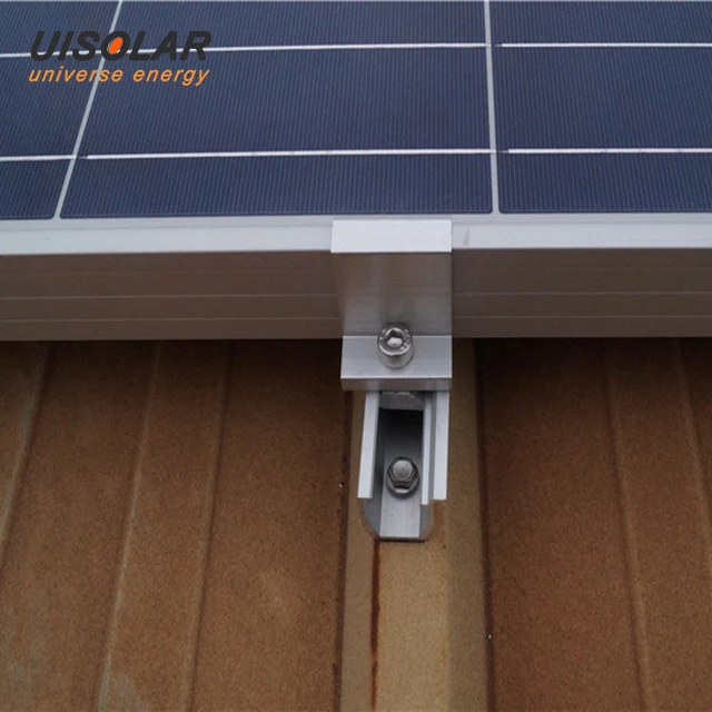 Trapezoidal Roof Mounting for solar mounting system without rail