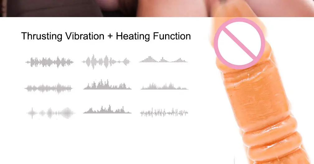 
Dildo Sutom Suction Cup Electric Realistic Women Penis Telescopic thrusting vibrator sex toy women 