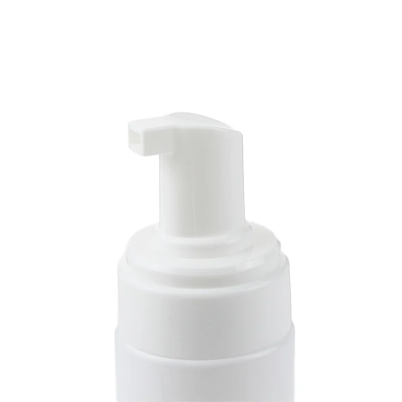 100ml 120ml 150ml 200ml PET Clear Facial Cleanser Foaming Pump Bottle Refillable Plastic Liquid Hand Soap Mousse Bottle