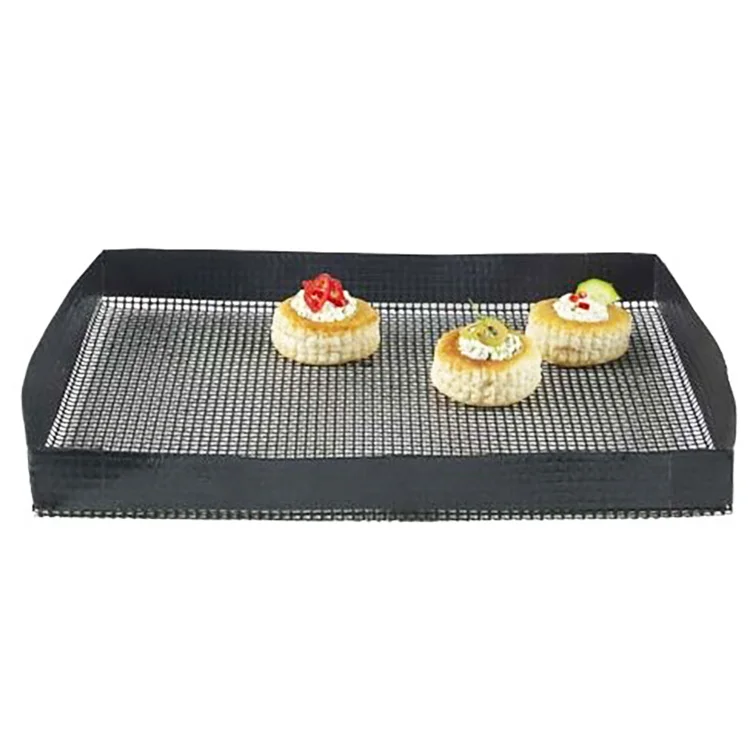 Custom size Environment-friendly Heat Resistant PTFE fiberglass Grill basket
