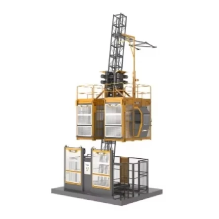 16 Exporting Experience Top Brand China Lifting Equipment 2*2000 kg Gear Rotation Construction Lifters in Stock for Sale