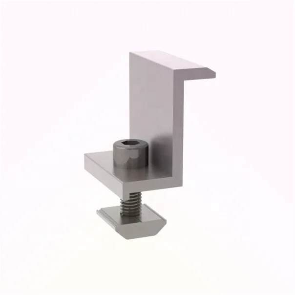 JCHX panel end clamps 25mm fractile clamp roof rack for toyota land cruiser lc79 solar