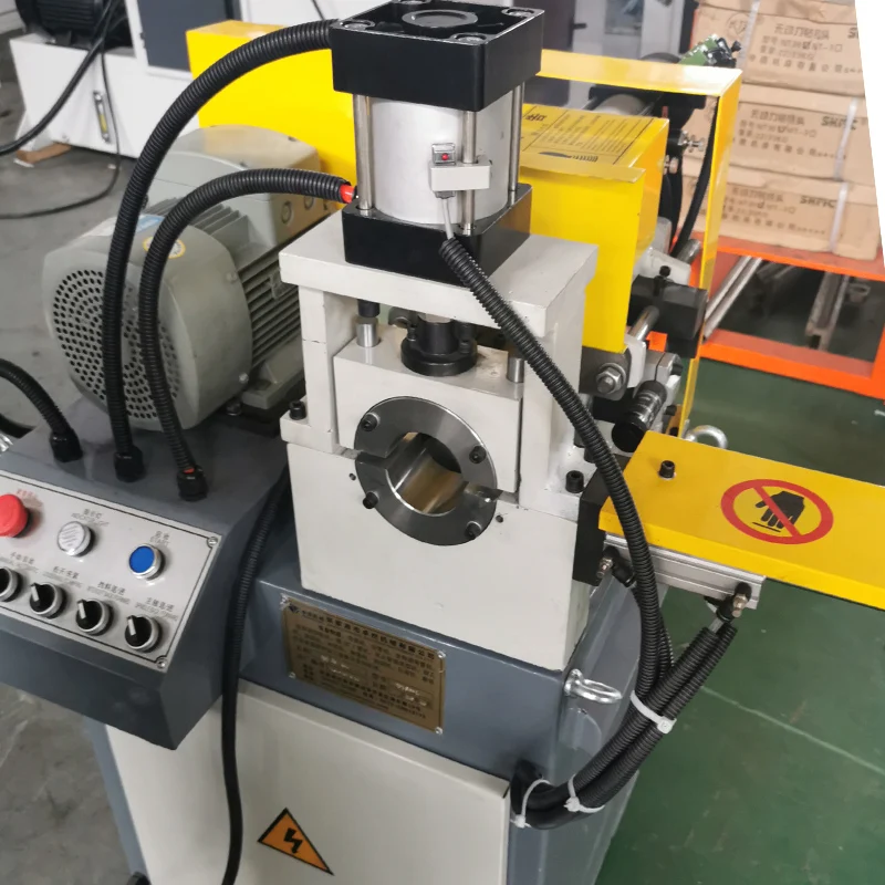 Single-Head Pneumatic Metal Chamfering Machine for Chamfering round Bar and round Pipe