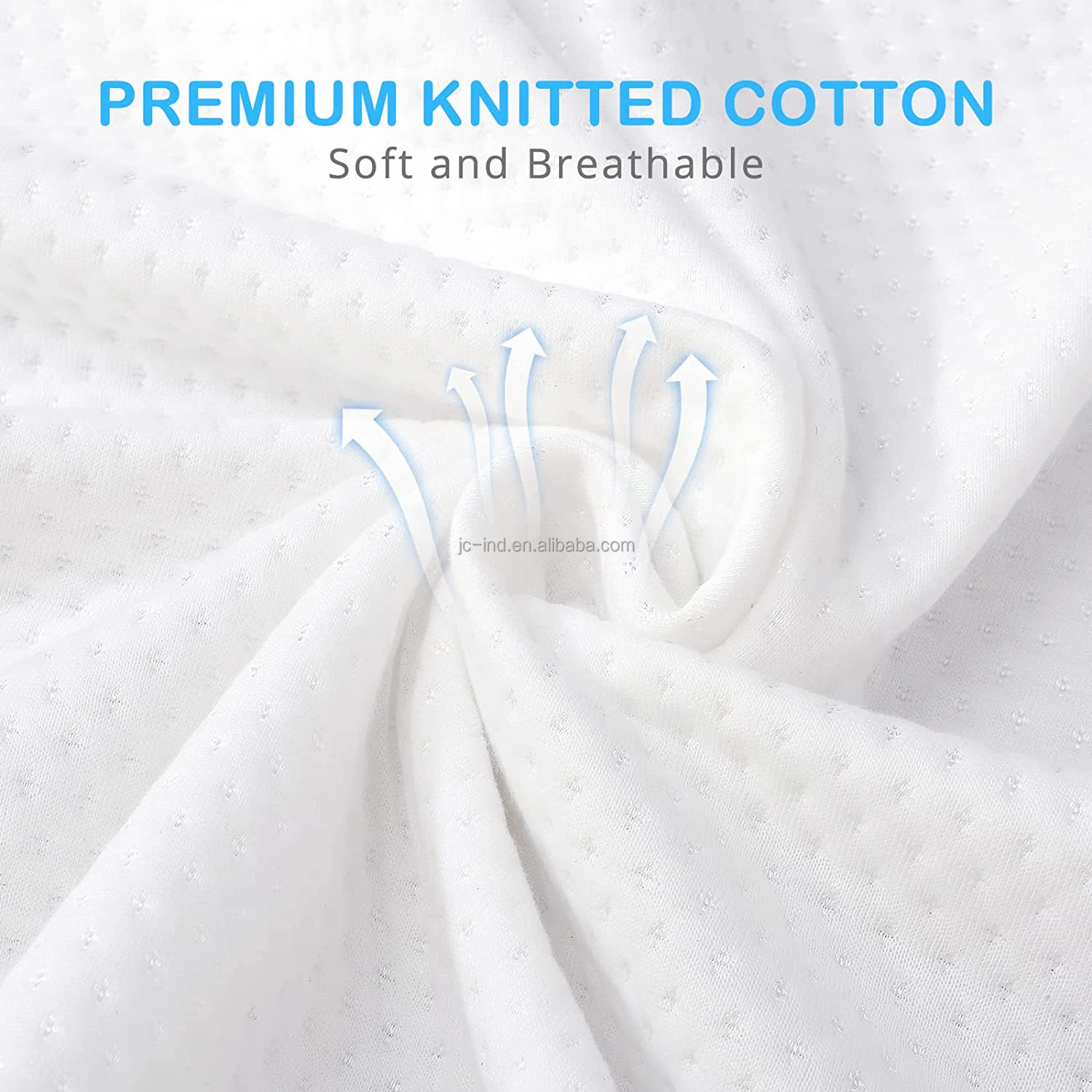 Foam Factory 5 Zone 7 Zone Design Topper Cooling Gel Memory Foam Mattress Topper