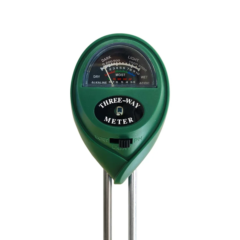 3 in 1 Soil Tester for Flowerpot Potted Plants Planting Soil Moisture Meter Soil PH Meter Illuminance meter No Battery Required