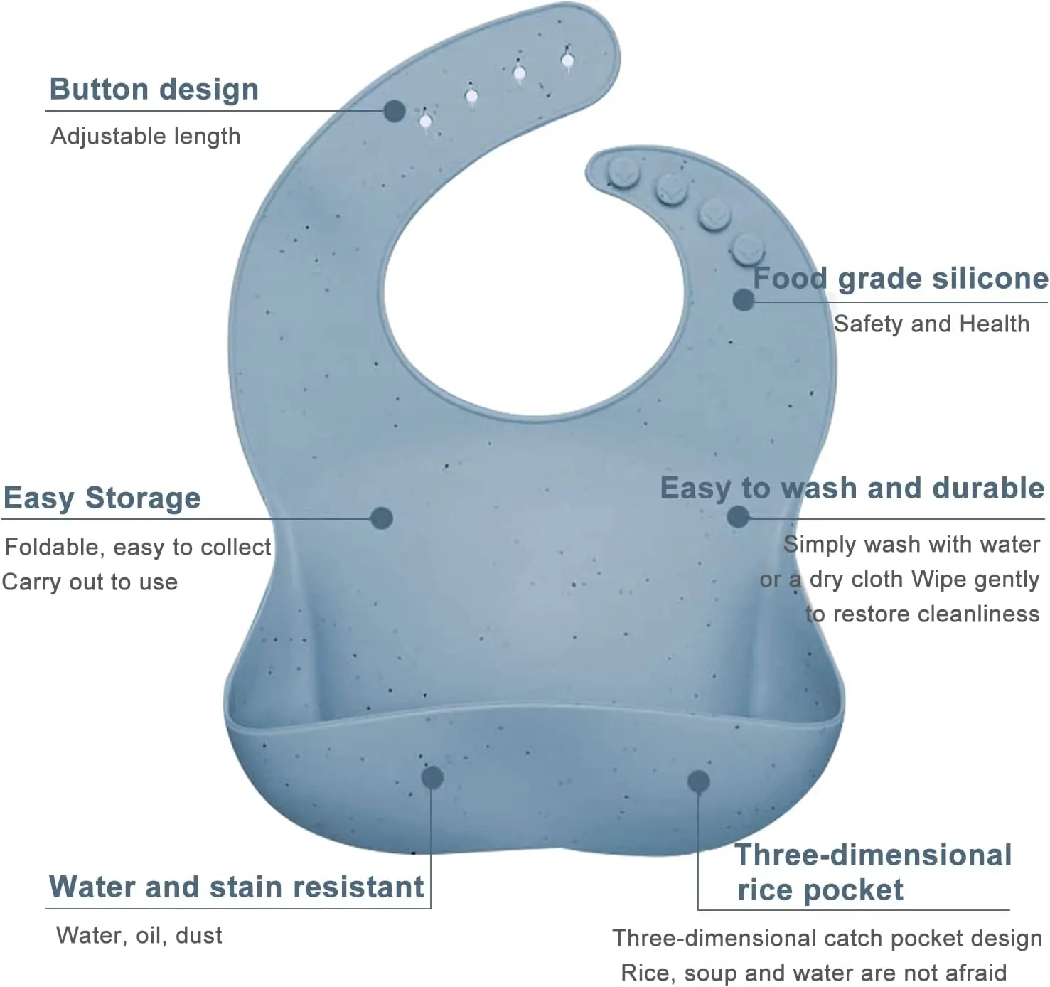 Силиконовый Набор для кормления детей