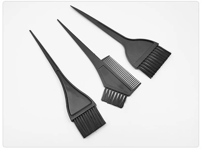 Salon Dyeing Color Hair Kit Hairdressing Gloves Cream Mixing Bowl And 3 Brush