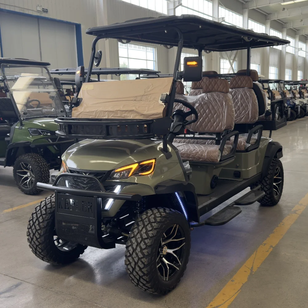 Оптовая продажа новый роскошный автомобиль 2 4 6 мест низкоскоростной с приводами Электрический уличный легальный гольф-Кар клубный для продажи
