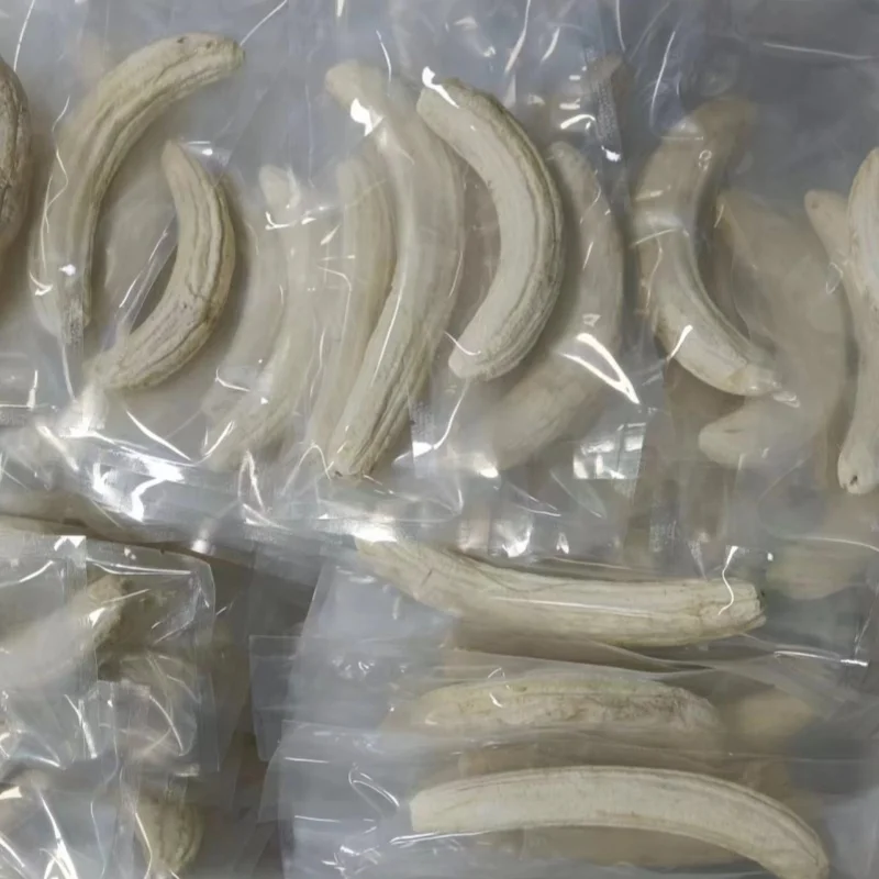 freeze dry dried whole banana without sugar Vacuum packing dried persimmon fruit bulk for sale word crispy chinese crunchy snack