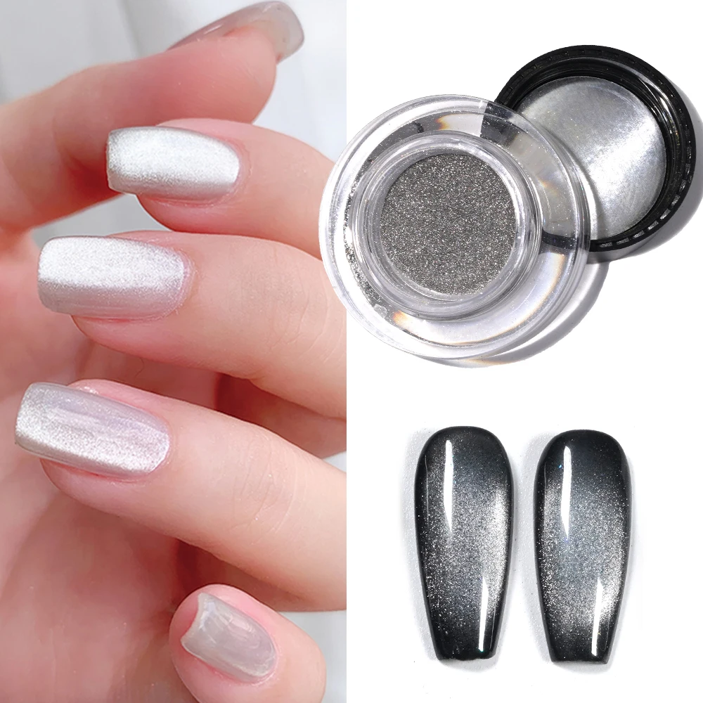 Super good mirror effect magnetic cat eyes nail powder