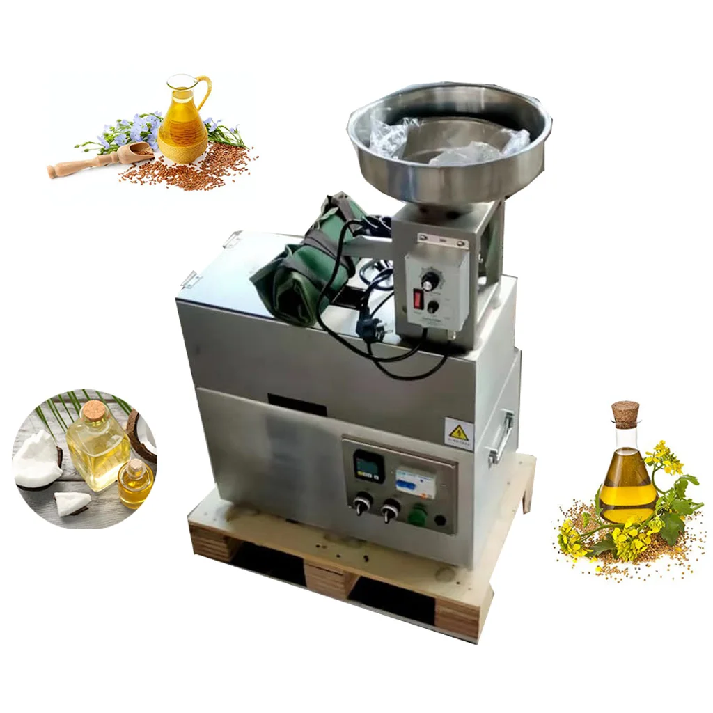 15kg/hour coconut copra oil extracting making machine HJ-P52 Corn Germ Mustard Palm Walnut oil pressing machine