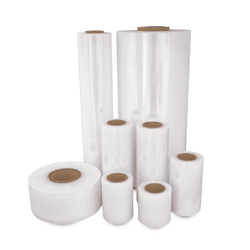Transparent raw material pof heat shrink packaging film
