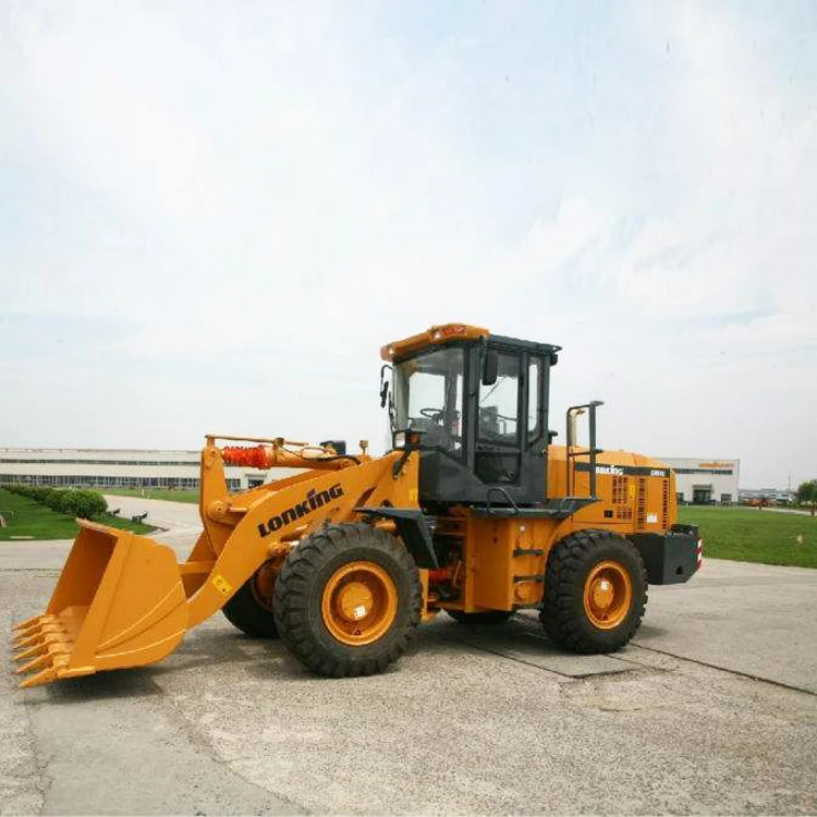 High performance lonking 3 ton payloader wheel loader LG833N price for sale