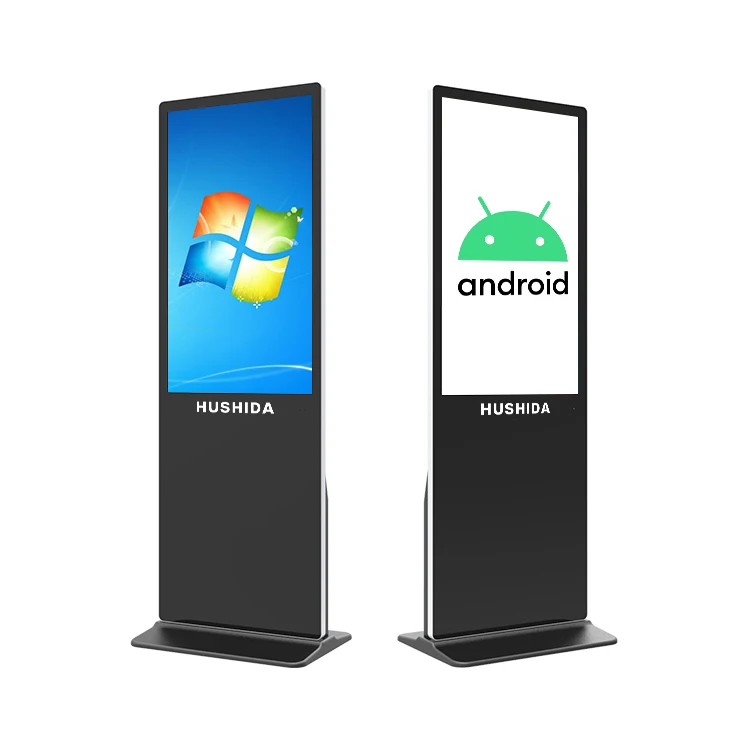 Hot 49 Inch Lcd Media Player Floor Standing Advertisement Display Board Indoor Advertising Monitor