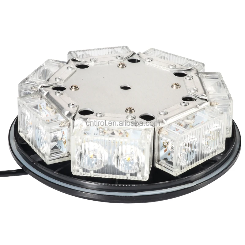 TIROL Construction Vehicles Truck Car Rooftop Safety Flashing Strobe Beacon Magnetic LED Emergency  Warning Lamps Lights