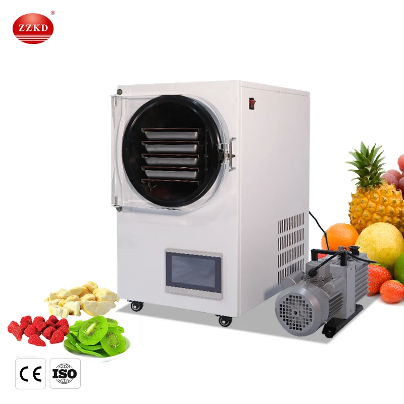 
3kg 6kg 10kg Fruit Vegetable Liofilizador Freeze Dryer Machine Small Mini Laboratory Vacuum Home Food Freeze Dryer for Food 