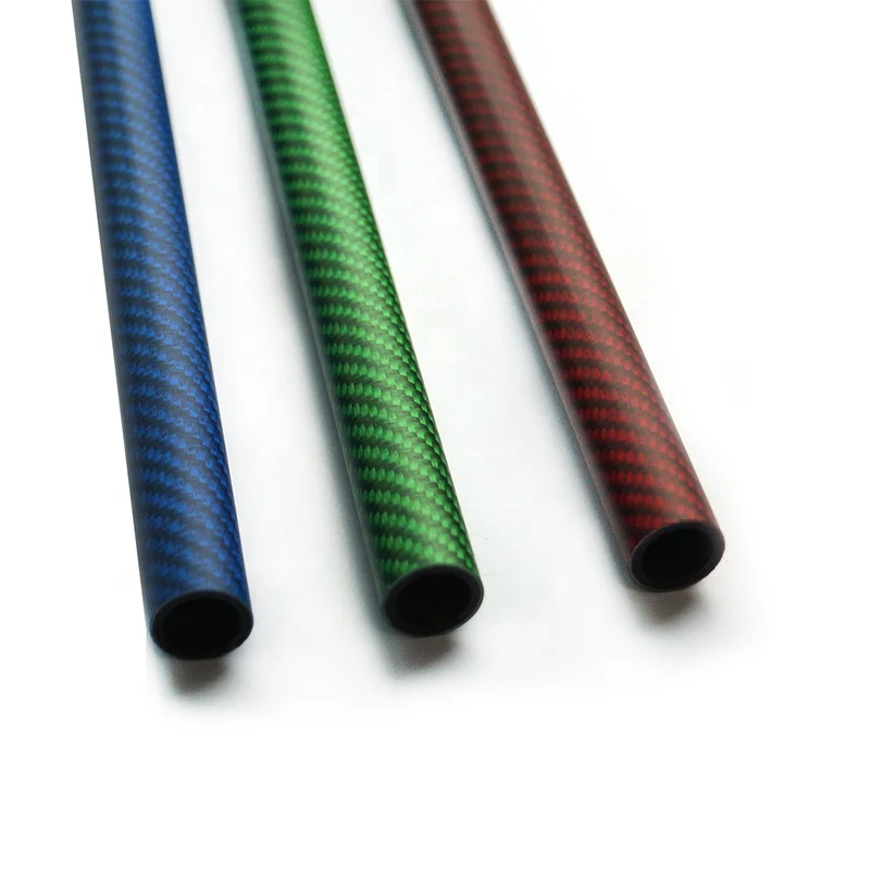 Whale stone High Strength 3k Carbon Fiber Tube Supports Customized Filigree carbon fiber tube