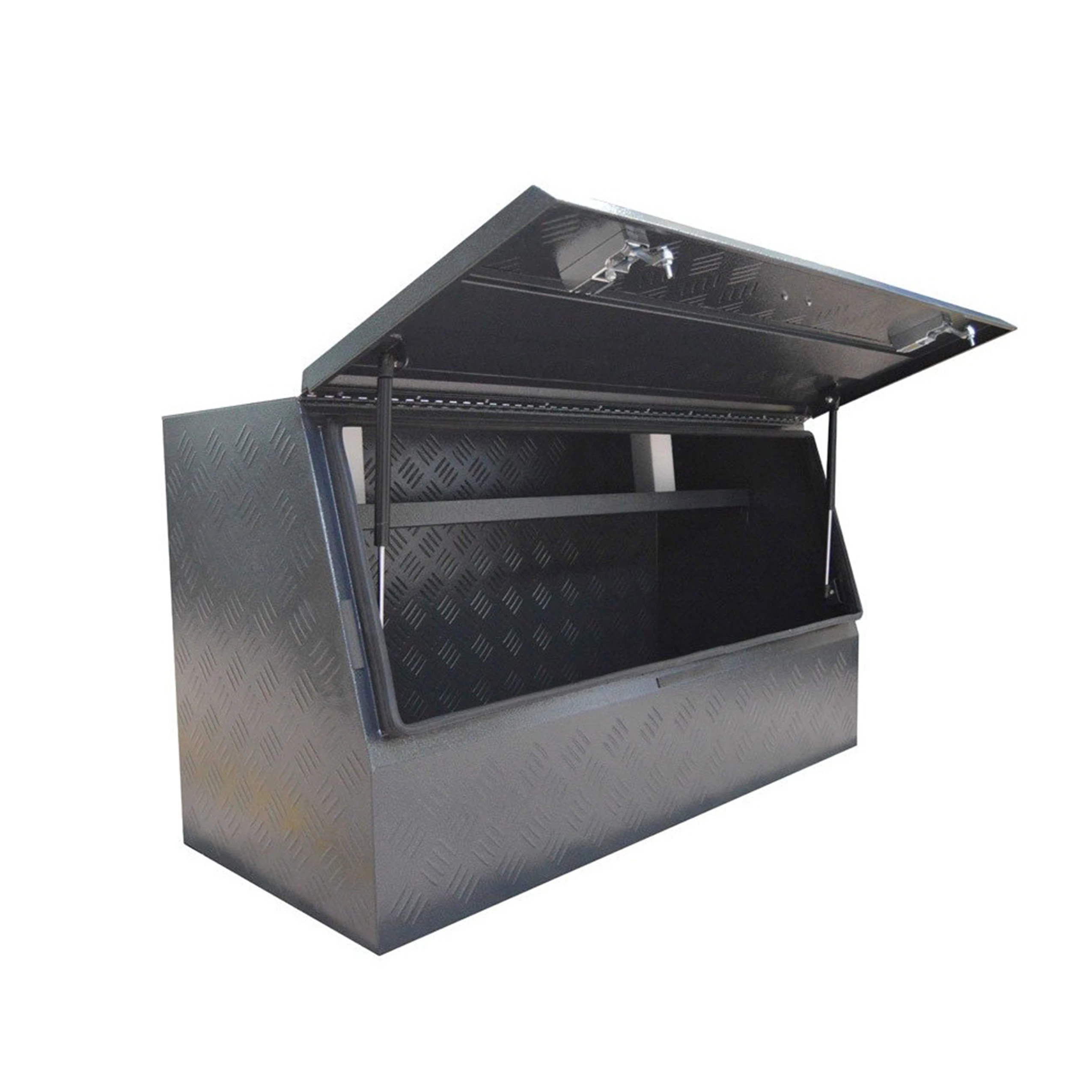 1400*600*1200 mm Custom Aluminum  Dual Cab Ute Tray and Canopy   with Movable Shelves for Pickup and Trailer