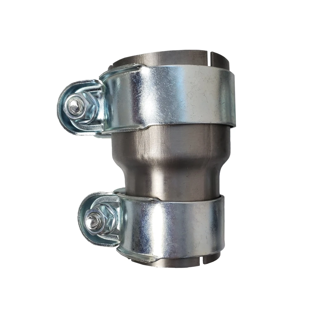 Universal 304SS Stainless Steel 125mm Galvanized Steel Exhaust Muffler Pipe Clamp Jointing Exhaust Muffler Pipe Band Clamp