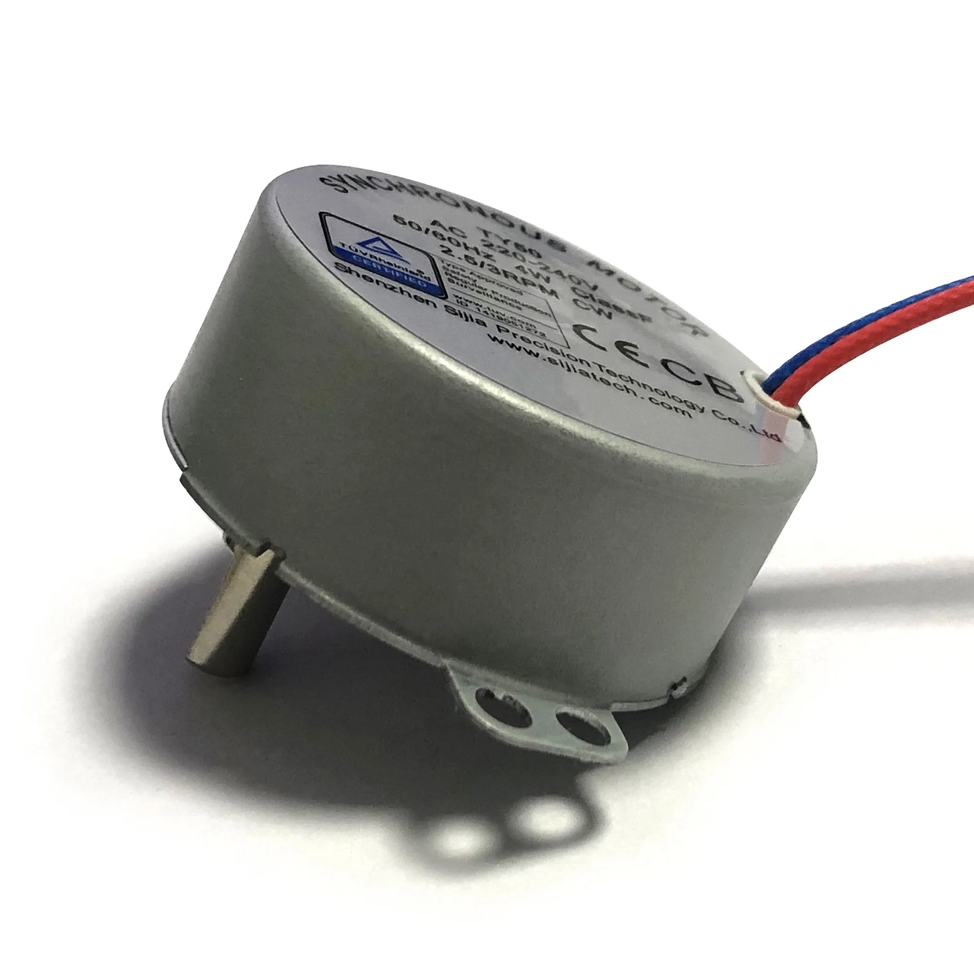 Sijiatech 12V 24V 100-120V 220-240 Volt 4W Mini Ac Gear Box synchronous motor