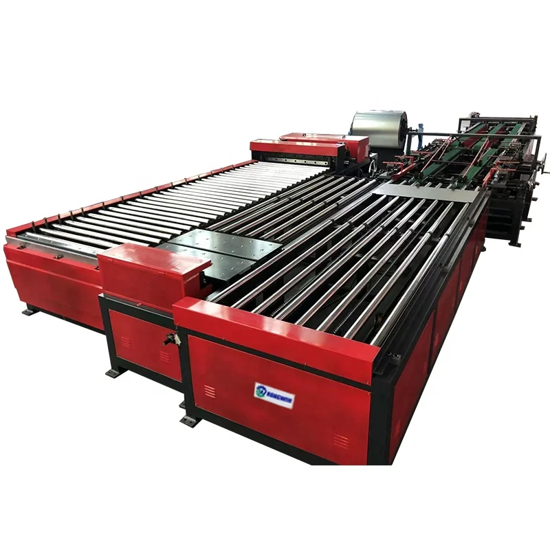 Good Quality HVAC U Shape Square Air Duct Production Line 5 duct making machine for sale