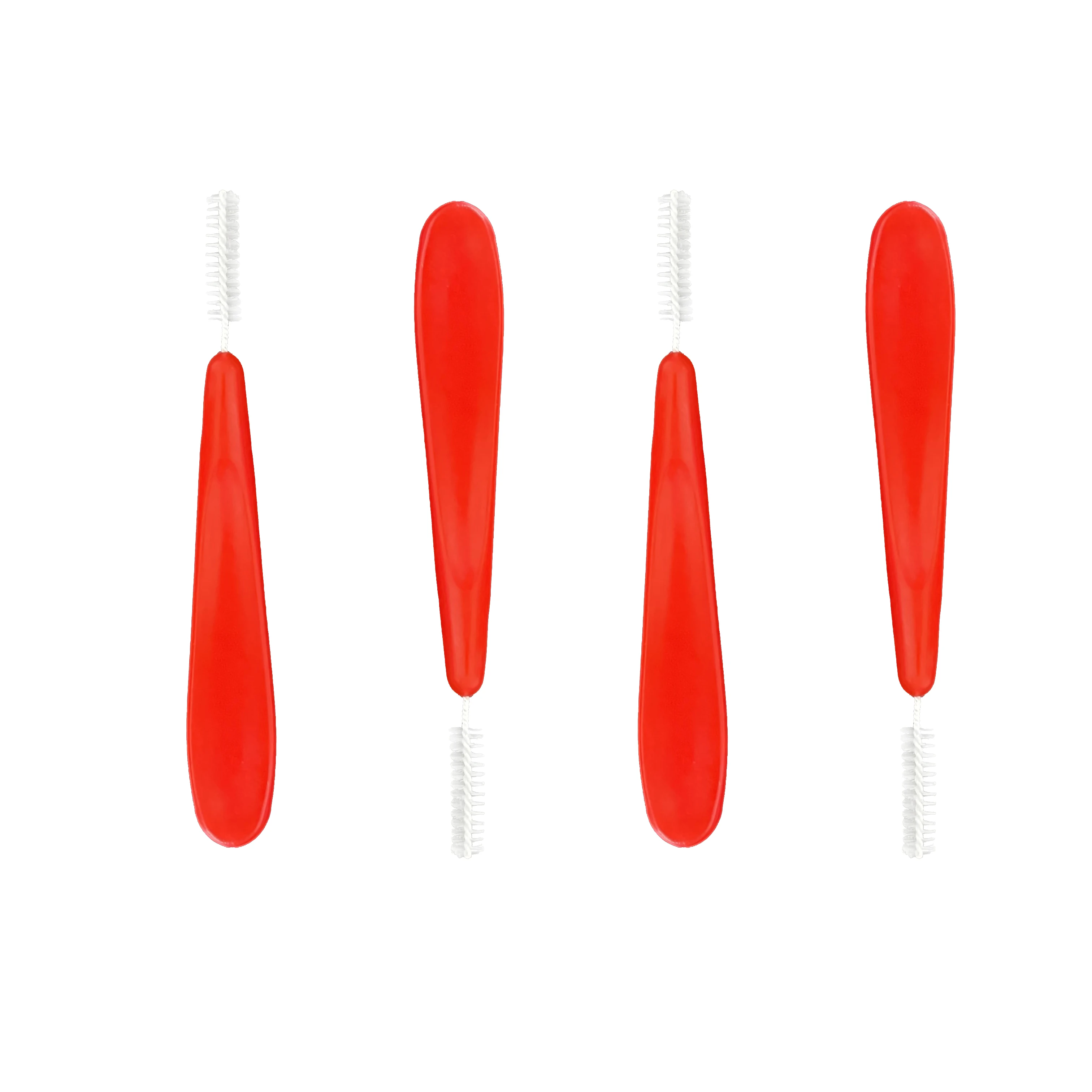 The factory director recommended to buy high quality, comfortable and beautiful self - branded flat handle interdental brush