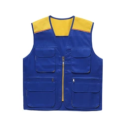 2022 New design gym vest for men work volunteer vest with any logo