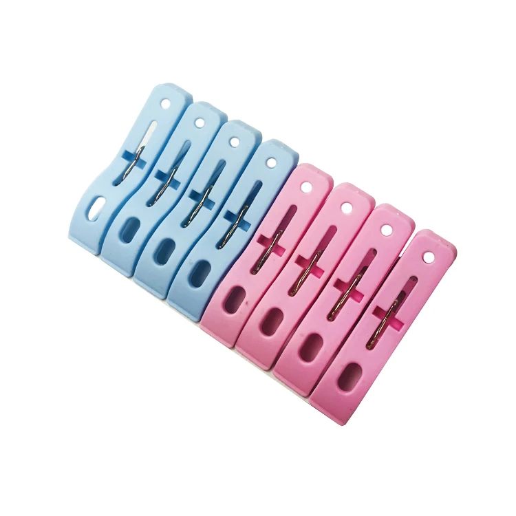 Hot Selling Plastic Sock Clip Cloth Pegs 16 Clips For Daily Use