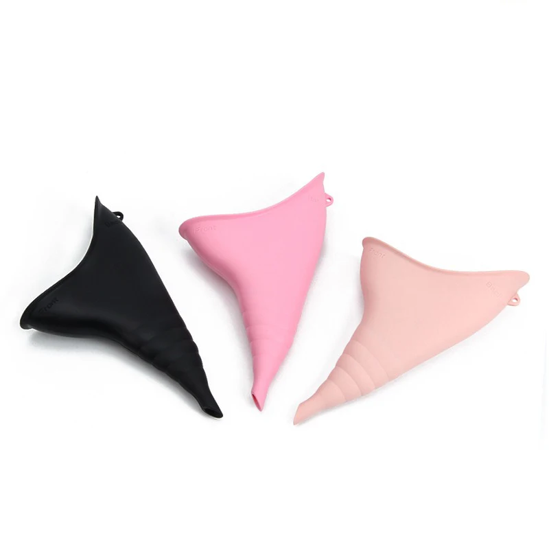 Silicone Female Urination Device Portable Urinal for Women Standing Up to Pee Funnel Reusable Women Pee Funnel