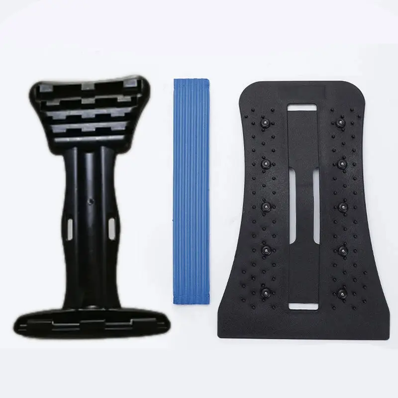 Outdoor Lumbar Traction Device Back Stretcher for Fitness Muscle Pain Relief and Spinal Support