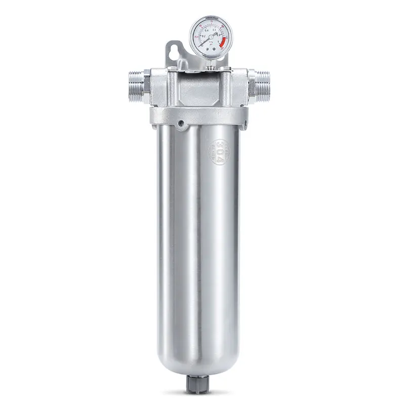 40 Micron Stainless Steel Pre Water Filter Whole House Large Flow Pre-filter