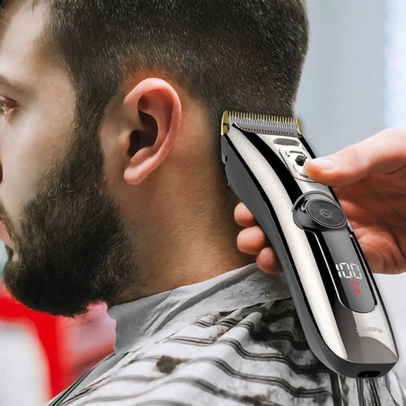 Professional Rechargeable Electric Barber Cordless Hair Trimmer for Men Trimer Hair Cutter Machine Hair Trimmer