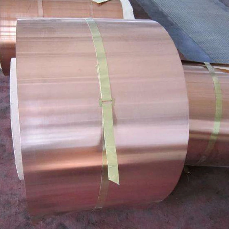 Manufacturer Copper coil 0.2mm  for Battery  C11000  T1 Copper Strip Coil